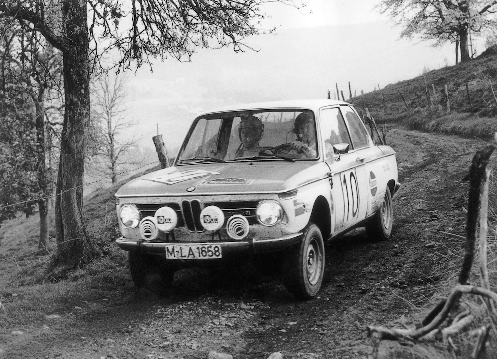 Alpenfahrt 1971 - Rauno Aaltonen-Ron Crellin BMW 2002 Ti - ausgefallen