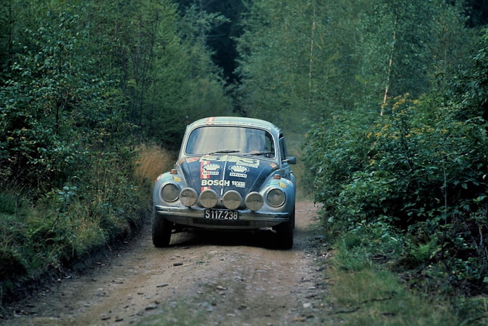 Alpenfahrt 1972 - Herbert Grünsteidl-Georg Hopf VW 1302 S - Platz 4